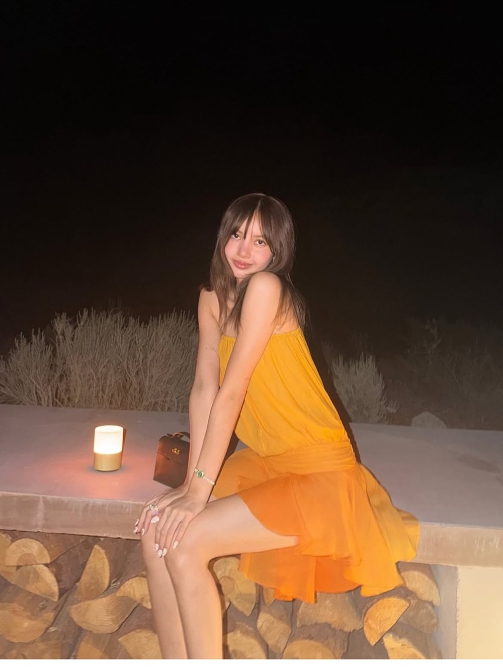 LOBA Arielle Ombré Mini Dress